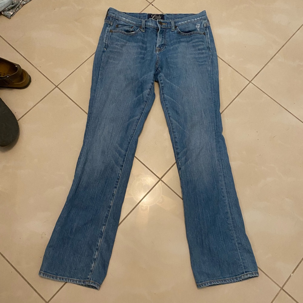 Lucky brand boot cut low waist jeans